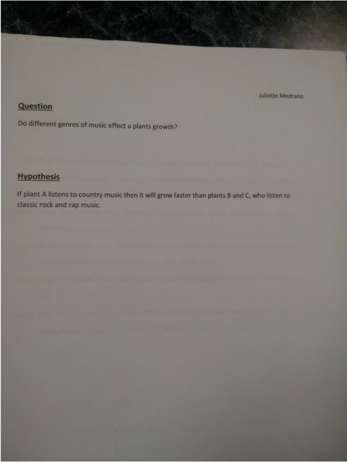 Biology term paper topics